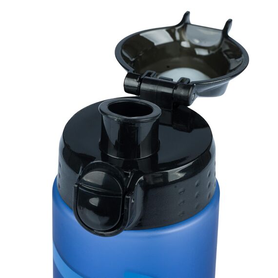 Baagl Kinder Trinkflasche, Auslaufsichere Wasserflasche 700ml, Schule und Sport Flasche für Jungen, Mädchen, Vielseitige und Praktische Flasche mit verschließbarem Deckel (Ocean Blue)