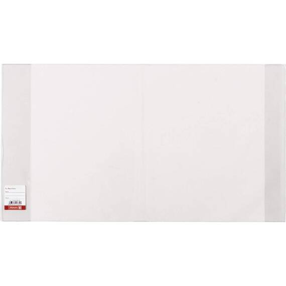 Brunnen 104033503 Buch-, Heftumschlag / Buchschoner (Buchhöhe 33,5 cm, 59,5 x 33,5 cm, mit Kantenschutz) transparent