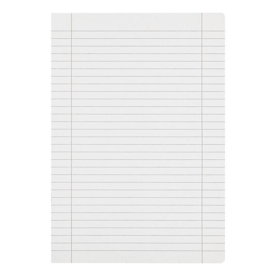 Landré Schulheft A4 Recycling, 16 Blatt, Lin. 27, liniert mit Rand, 10 Stück