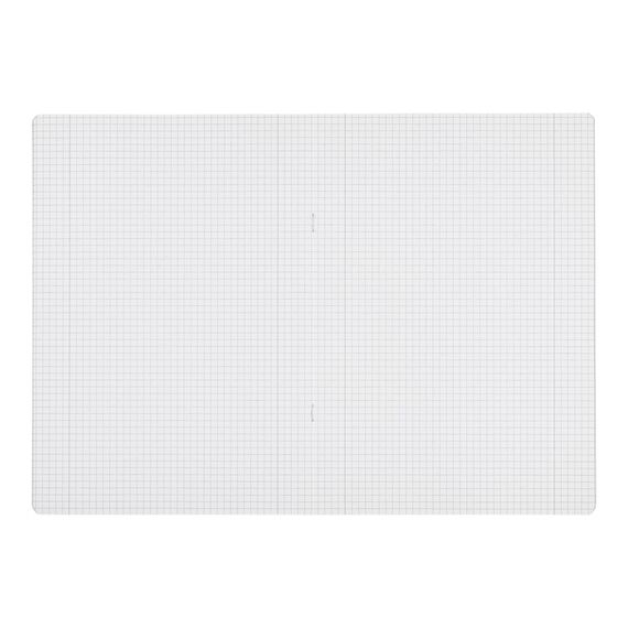 Landré Schulheft A4 Recycling, 16 Blatt, Lin. 28, kariert mit Rand, 10 Stück