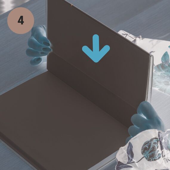 Brunnen 104027003 Buch-, Heftumschlag / Buchschoner (Buchhöhe 27 cm, 54,5 x 27 cm, mit Kantenschutz) transparent
