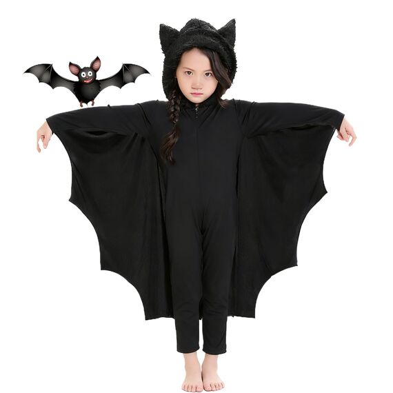 Seawhisper Halloween Kostüm Kleinkind Mädchen Fledermaus Kostüm Kinder Jungen Vampir Kostüm Kinder 92 98