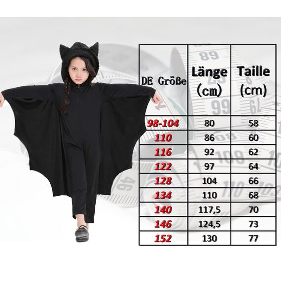 Seawhisper Halloween Kostüm Kleinkind Mädchen Fledermaus Kostüm Kinder Jungen Vampir Kostüm Kinder 86 92