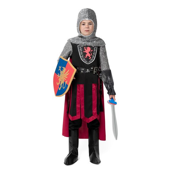 Spooktacular Creations Mittelalterlicher Ritter Kostüm für Kinder, Mädchen, Jungen - California Kostüm Kollektion, Drachen Ritter, Halloween Verkleiden Partys