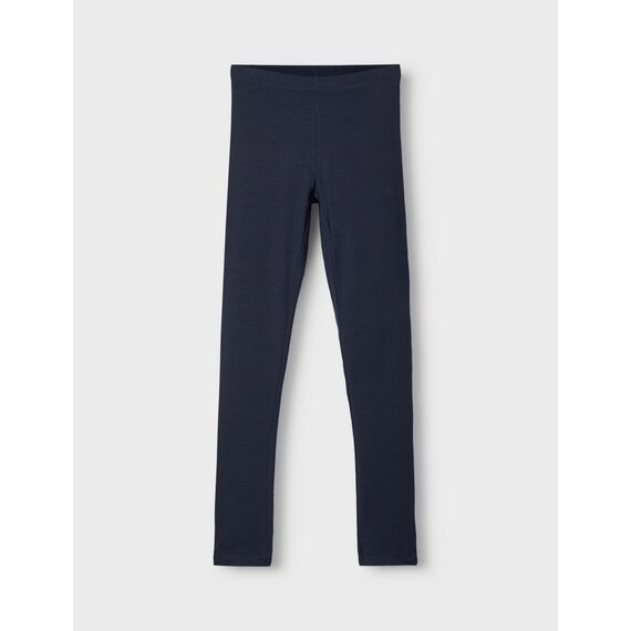 NAME IT Mädchen Basic-Leggins Bio-Baumwolle blau 98