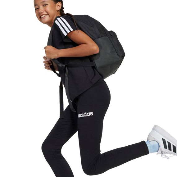 adidas Girl's Essentials Leggings, Black/White, 9-10 Years