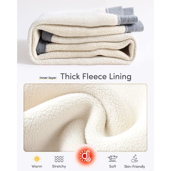 Domee Mädchen Thermo Leggings Gefütterte Hosen Winter Warme Baumwolle Schwarz 146-152 (Herstellergröße 160)