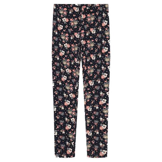 NAME IT Mädchen Nkfvivian Aop Legging Noos, Dark Sapphire/Aop:flowers, 146