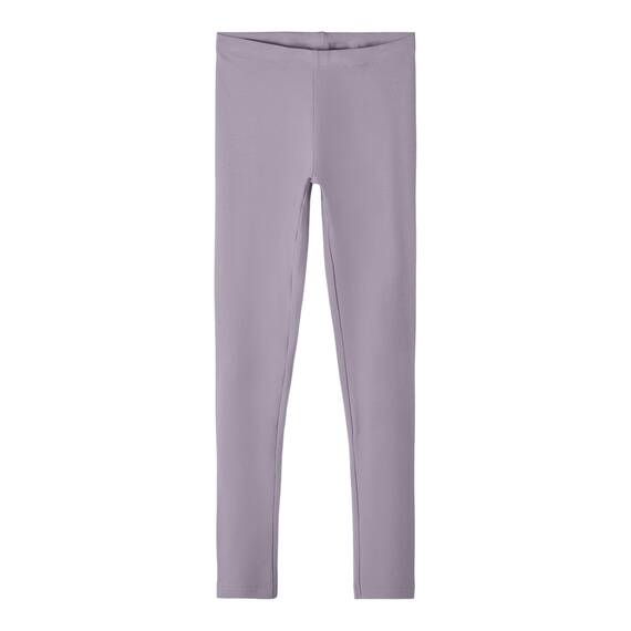 Name IT Damen Nkfvivian Legging Noos, Lavender Gray, 146 EU