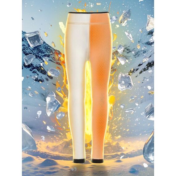 Aiseyi Thermoleggings Mädchen Eingedickt Thermo Leggings Baumwolle Gefütterte Leggings Kinder Winter Warm Leggings Winterhose Schwarz 140