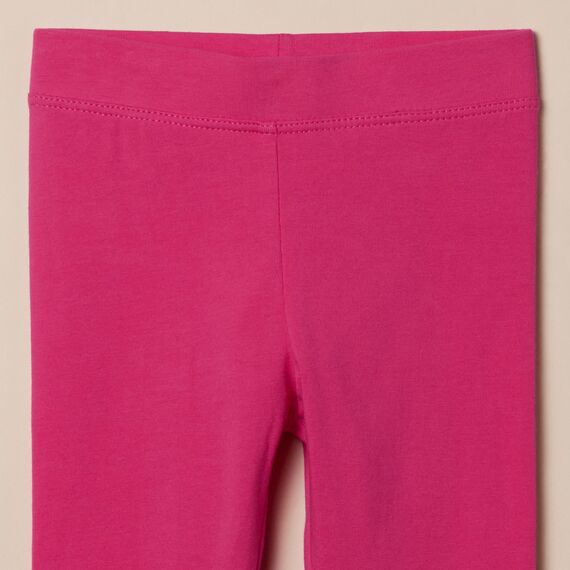 Amazon Essentials Mädchen Leggings, 3er-Pack, Marineblau Heidekraut/Himbeere/Weiß, 6-7 Jahre