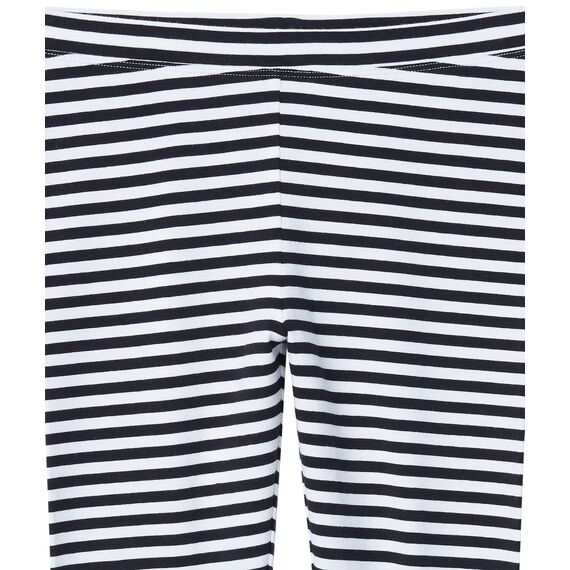 Amazon Essentials Mädchen Leggings, 5er-Pack, Grau/Orange/Pfirsich Blattmuster/Schwarz Sterne/Weiß Streifen, 6-7 Jahre