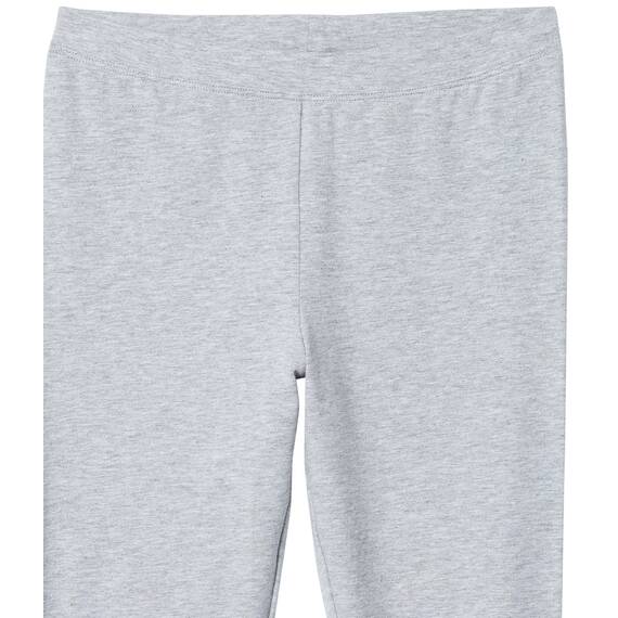 Amazon Essentials Mädchen Leggings, 5er-Pack, Grau/Orange/Pfirsich Blattmuster/Schwarz Sterne/Weiß Streifen, 2 Jahre