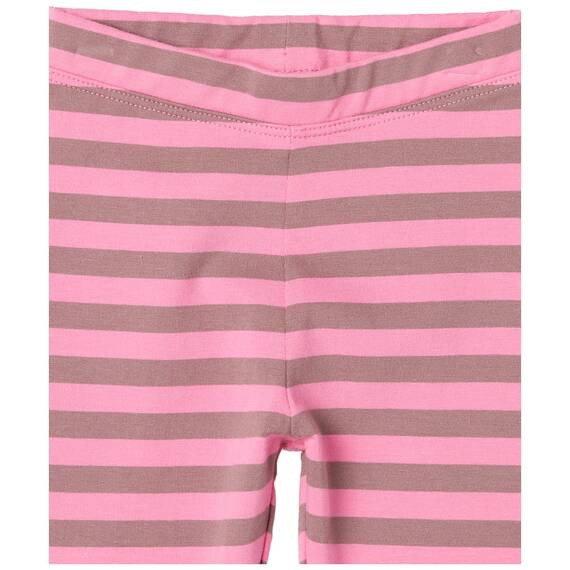 Amazon Essentials Mädchen Leggings, 5er-Pack, Rosa Streifen/Schwarz/Senfgelb/Skiing Foxes/Weiß Floral, 2 Jahre
