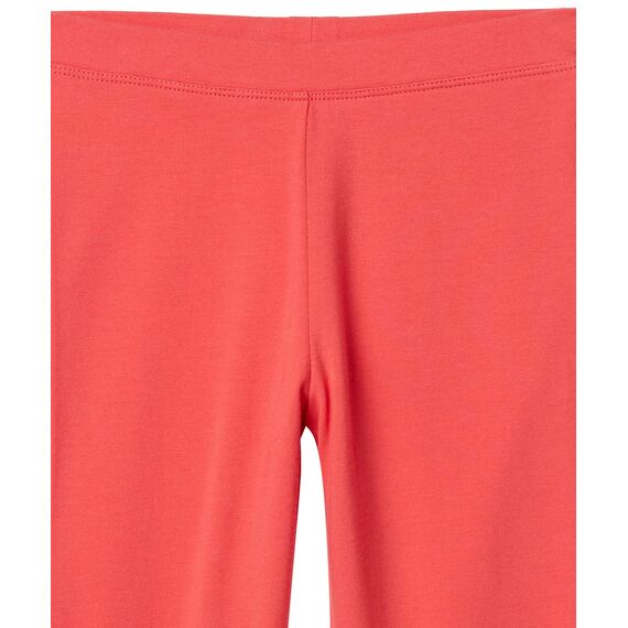 Amazon Essentials Mädchen Leggings, 5er-Pack, Grau/Orange/Pfirsich Blattmuster/Schwarz Sterne/Weiß Streifen, 6-7 Jahre