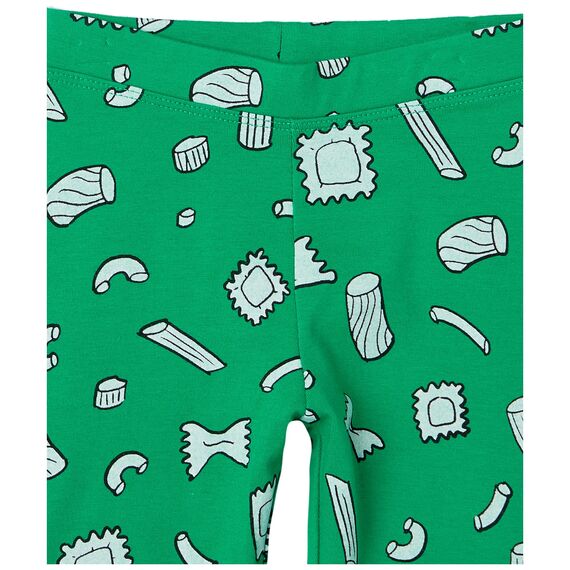 Amazon Essentials Mädchen Leggings, 5er-Pack, Floral/Grau/Grün Bonbon/Schwarz/Türkisblau Streifen, 3 Jahre
