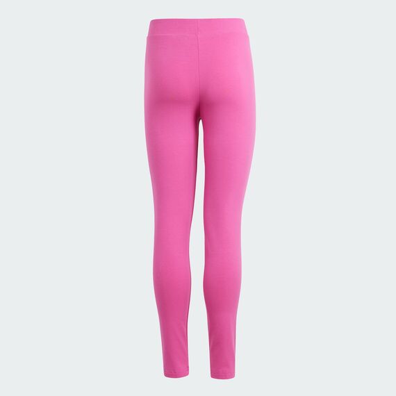 adidas Mädchen Essentials Linear Logo Cotton Tights, semi lucid fuchsia/clear pink, 14-15 Years