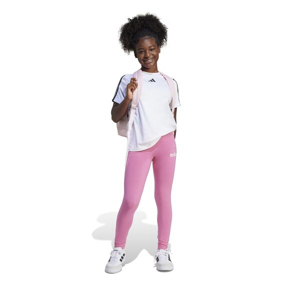 adidas Mädchen Essentials Leggings, pink Fusion/White, 13-14 Years