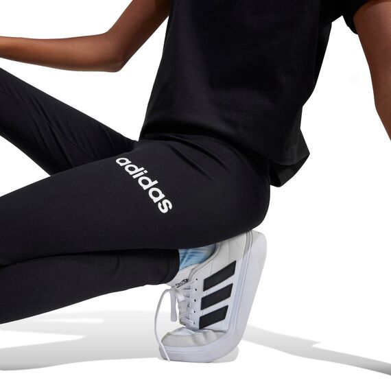 adidas Girl's Essentials Leggings, Black/White, 13-14 Years