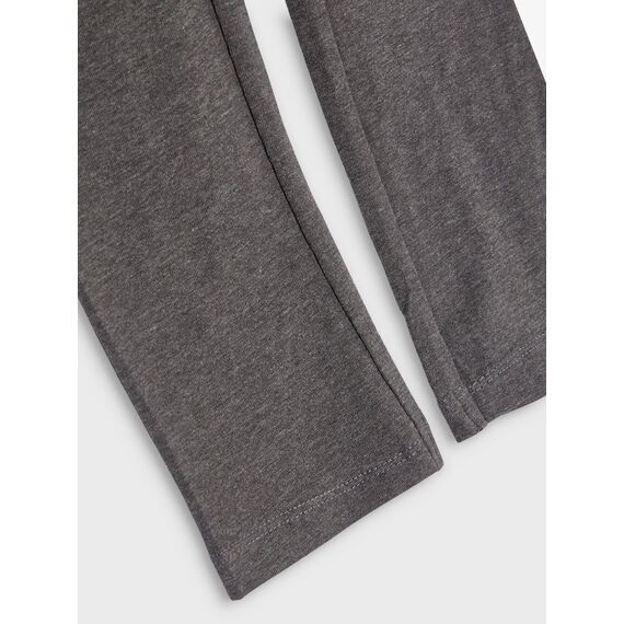 NAME IT Mädchen Nkfvivian 2p Noos Leggings, Dark Grey Melange, 146-152 EU