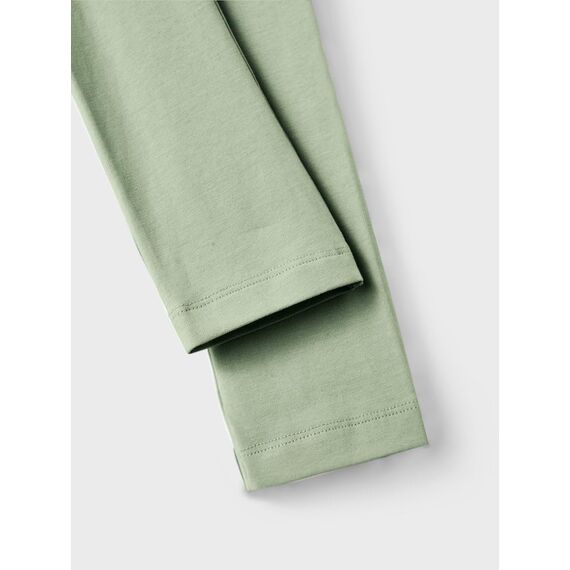 NAME IT Mädchen NKFVIVIAN Legging, Laurel Green/Cloud Blue + Vint, 116
