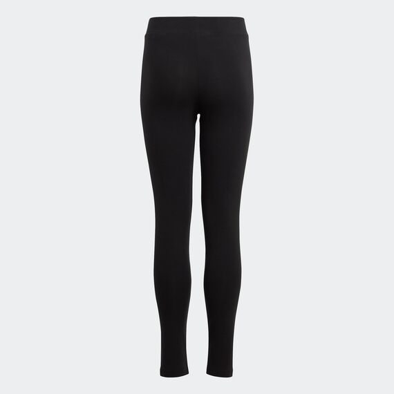 adidas Mädchen Essentials Linear Logo Cotton Tights, Black / White, 13-14 Years
