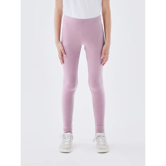 NAME IT Mädchen NKFVIVIAN Legging, Dawn Pink/Dusty Rose + Birch, 98