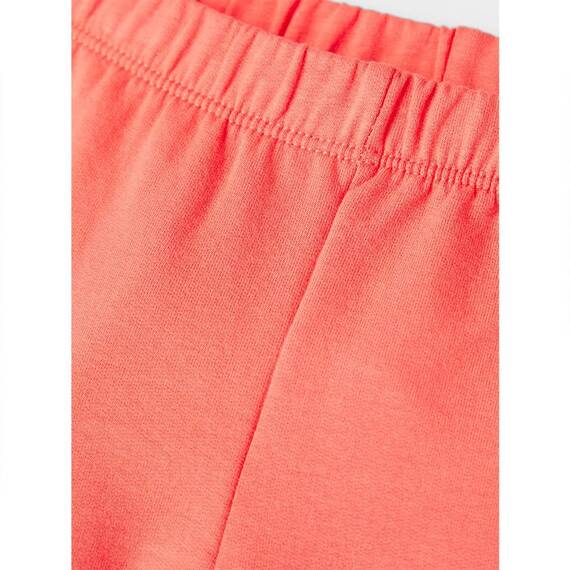 NAME IT Mädchen NKFDAVINA SOLID SWE BRU N NOOS Leggings, Crabapple, 98