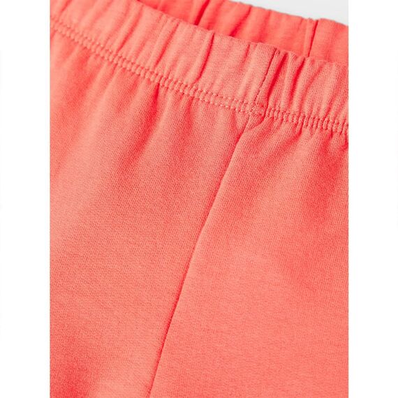 NAME IT Mädchen NKFDAVINA SOLID SWE BRU N NOOS Leggings, Crabapple, 92