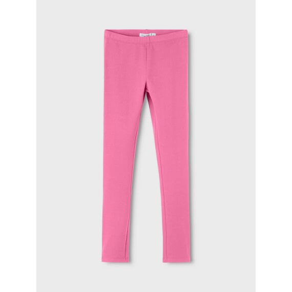 NAME IT Mädchen Nkfdavina Solid Swe Legging Bru N Noos, Pink Cosmos, 116