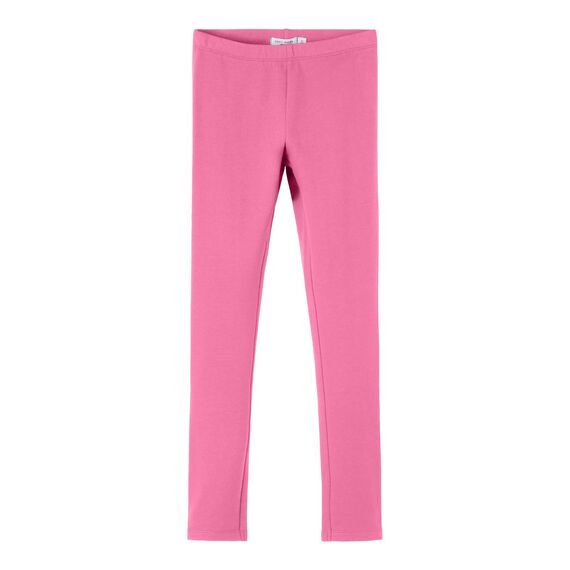 NAME IT Mädchen Nkfdavina Solid Swe Legging Bru N Noos, Pink Cosmos, 116