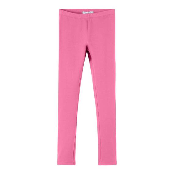 NAME IT Mädchen Nkfdavina Solid Swe Legging Bru N Noos, Pink Cosmos, 152