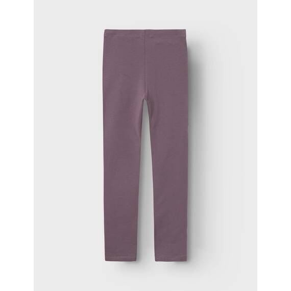 name it Mädchen NKFDAVINA SOLID SWE BRU N NOOS Leggings, Arctic Dusk, 122