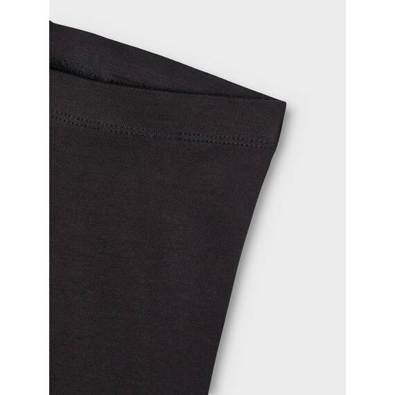 NAME IT Mädchen NKFVIVIAN Legging, Black/W. Black & Black, 122
