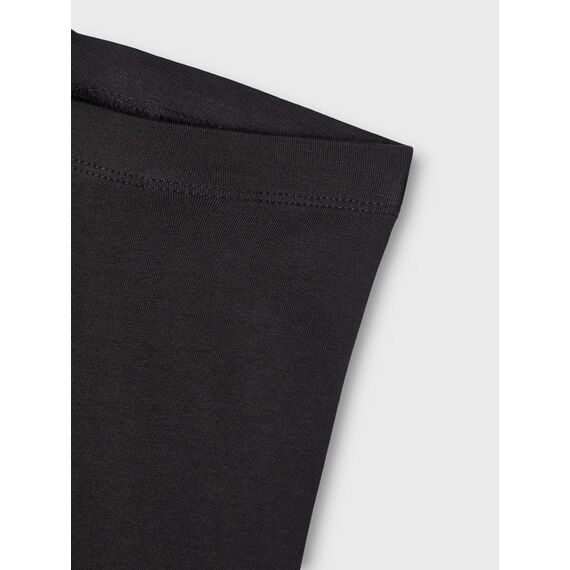 NAME IT Mädchen NKFVIVIAN Legging, Black/W. DGM & LGM, 140