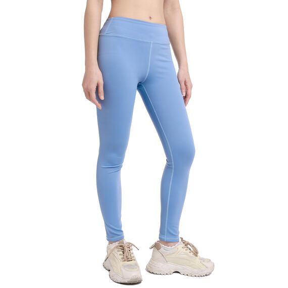 Aiseyi Sportleggins Kinder Mädchen Komfortable Sporthose Sport Leggings Lang Yoga Leggings für Jogging Training Sportunterricht Blau 120