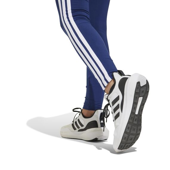 adidas Girl's ESSENTIALS 3 STRIPES LEGGINGS, dark blue/white, 9-10 Years
