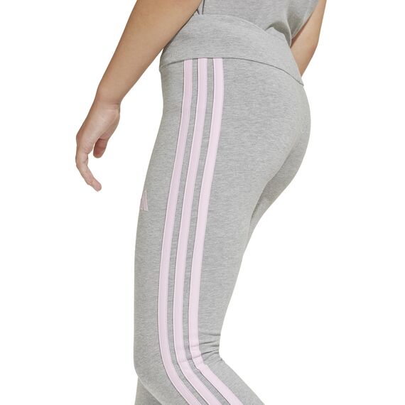 adidas Mädchen Essentials Leggings, medium Grey Heather/Clear pink, 13-14 Years