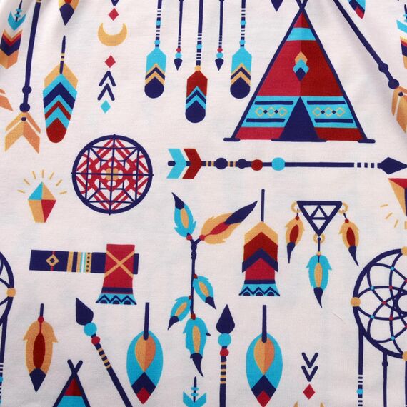 VIKITA Kleider Mädchen Kurzarm Kleid Baumwolle Bunt Print Stickerei Sommer Kleidung SH5829 3T