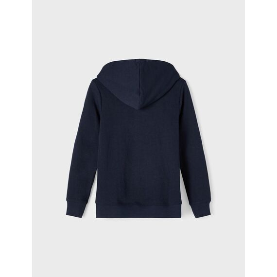 NAME IT Jungen NKMNESWEAT Card W Hood UNB NOOS Hoodie-Jacke, Dark Sapphire, 104