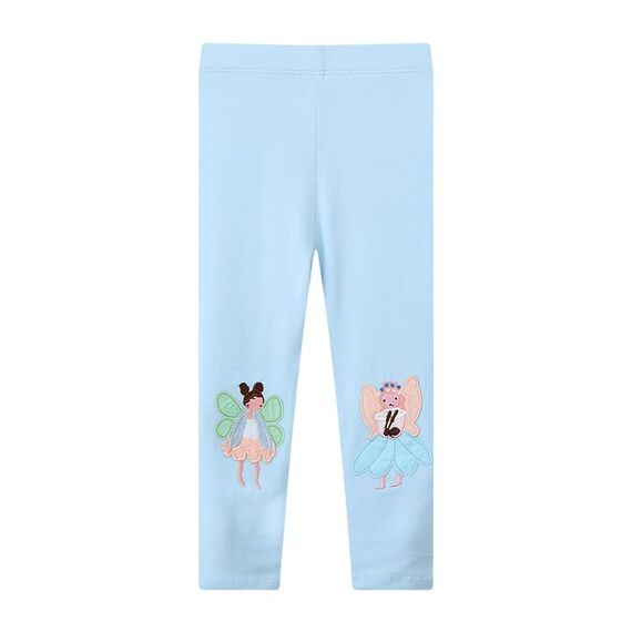 EmaoFun Mädchen Leggings Multipack,Kinder Hose Kleinkind aus Baumwolle,3er-Pack Set(Butterfies 3T)