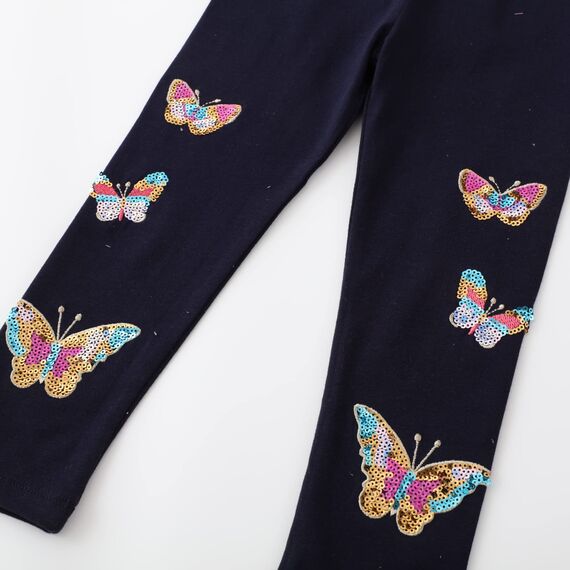 EmaoFun Mädchen Leggings Multipack,Kinder Hose Kleinkind aus Baumwolle,3er-Pack Set(Einhorn 6Y)