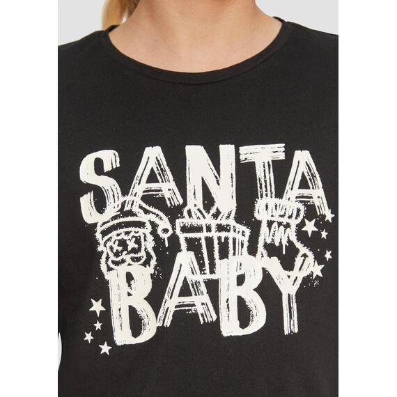 s.Oliver Langarmshirt mit Weihnachtsmotiv