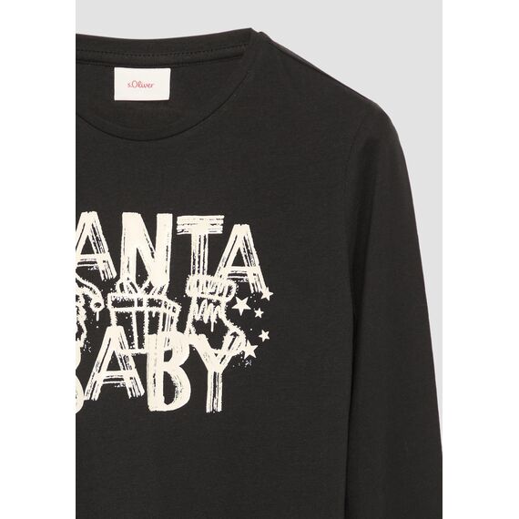 s.Oliver Langarmshirt mit Weihnachtsmotiv