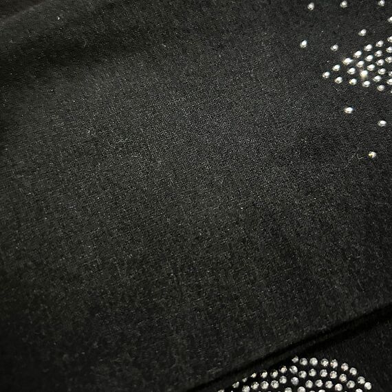 Tilozs Mädchen Thermoleggings Gefütterte Winter Hosen Warm High Waist Elastisch Sport Leggings Kinder mit Diamantdruck, Herzform, 146-152(Herstellergröße: 150)