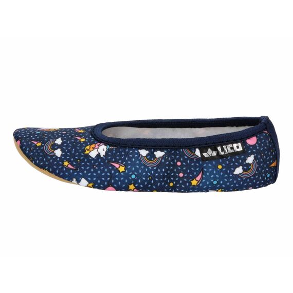 Lico Unisex Kinder G1 Gymnastikschuhe, Marine Pink, 25 EU