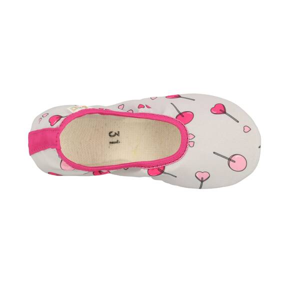 Lico Unisex Kinder 1 Style Gymnastikschuhe, Grau Pink, 29 EU