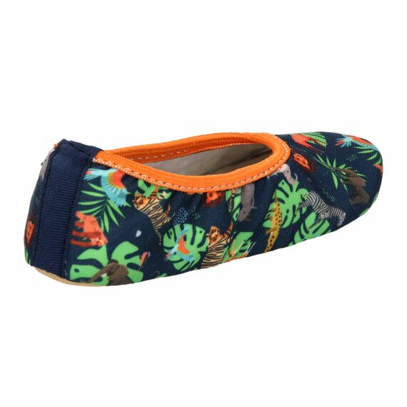 Lico Unisex Kinder 1 Style Gymnastikschuhe, Marine Orange, 35 EU