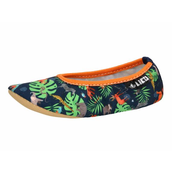 Lico Unisex Kinder 1 Style Gymnastikschuhe, Marine Orange, 35 EU