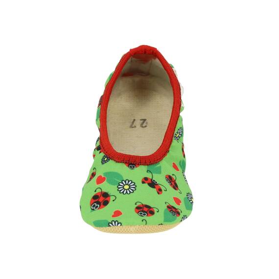 Lico G 1 STYLE Unisex Kinder Gymnastikschuhe, Grün/ Rot, 40 EU